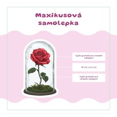 Příběh růže | Samolepky do diáře