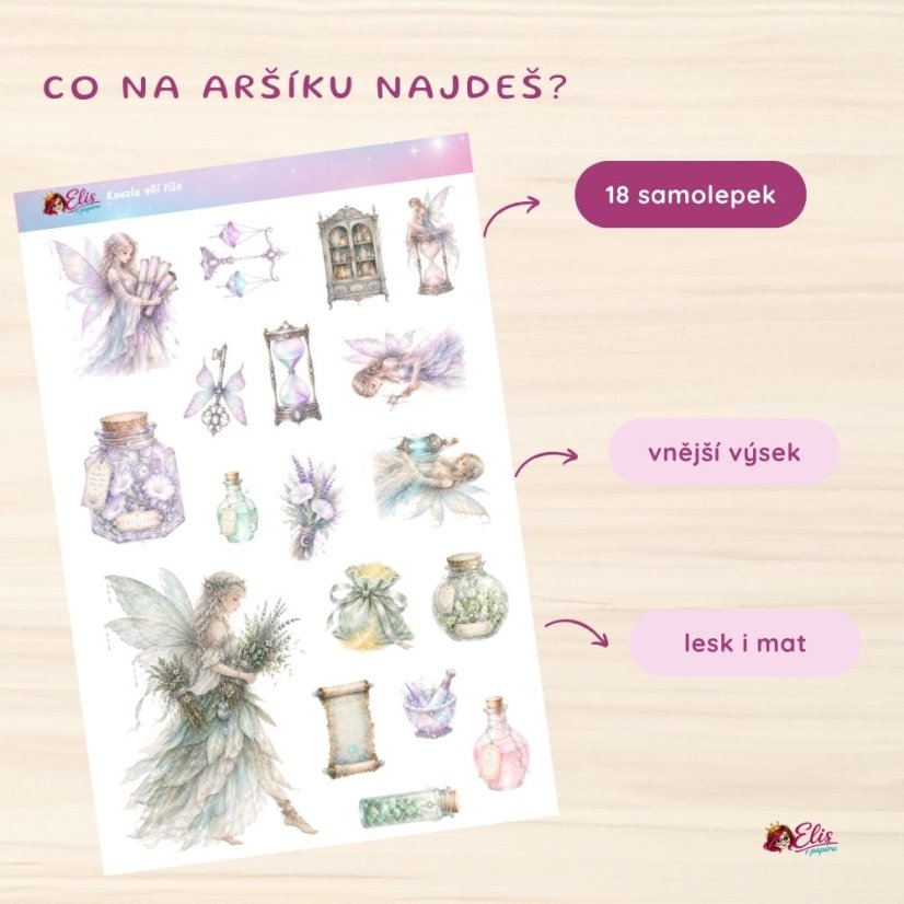Kouzelný les | Limitovaná sada | Lesk a mat