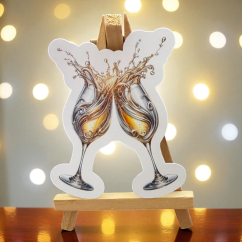 Přípitek | Samolepky do diáře