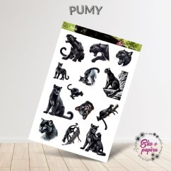 Pumy | Samolepky do diáře