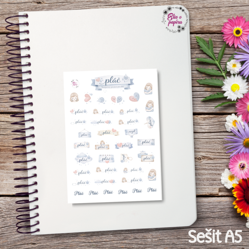 Pláč | Menší funkční aršík