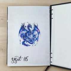 Astrální drak | Maxi kusová samolepka pro diář i scrapbook