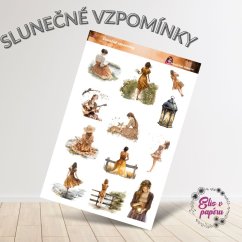 Slunečné vzpomínky | Samolepky do diáře