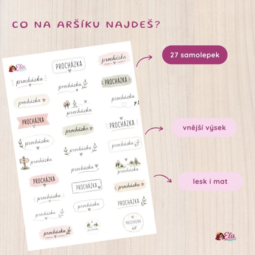 Zvýhodněná sada funkčních aršíků | Mat