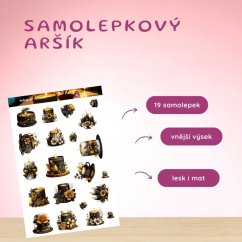 Večery při svíčkách | Samolepky do diáře