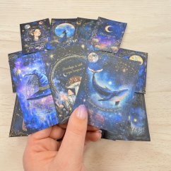 Blíž sobě, blíž hvězdám | magické afirmační kartičky | limitka