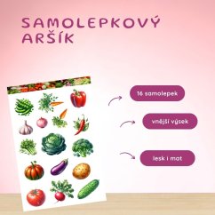 Zelenina | Samolepky do diáře