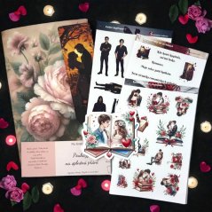 Romantická knihomolka | Balíček z mystery boxu pro knihomolky