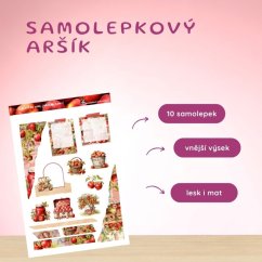 Jablíčka sem, jablíčka tam 1 | Samolepky do diáře