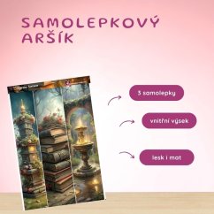 Fontána fantazie | Samolepky do diáře - obrázkové pásky