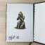 Síla rytířky | Maxi kusová samolepka pro diář i scrapbook