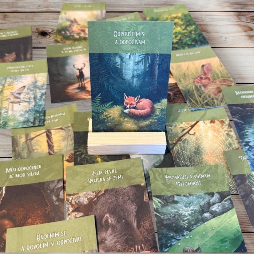 Brána do klidu | Afirmační kartičky