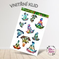 Vnitřní klid | Samolepky do diáře
