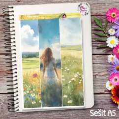 Toulky loukou | Samolepky do diáře obrázkové pásky