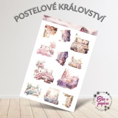 Postelové království | Samolepky do diáře