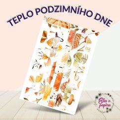 Teplo podzimního dne | Samolepky do diáře