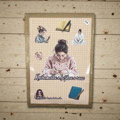 Knihomolka s tužkou v ruce | Balíček z mystery boxu pro knihomolky