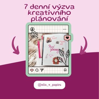 7denní výzva kreativního plánování | Začni tam, kde jsi s emailovou výzvou