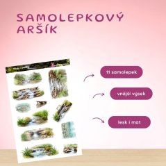 Potoky a potůčky | Samolepky do diáře