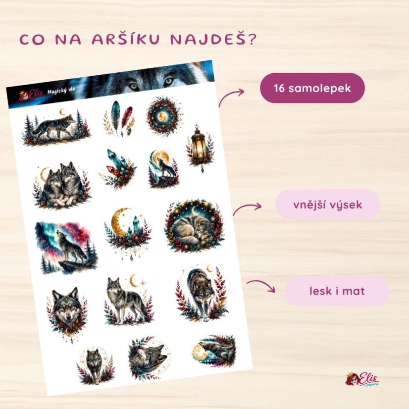 Kouzelný les | Limitovaná sada | Lesk a mat