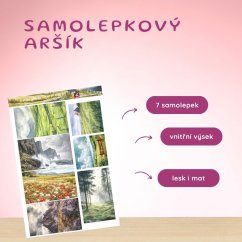 Skotská příroda | Samolepky do diáře