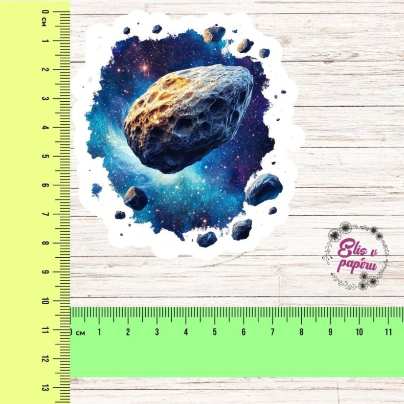 Meteorit | Samolepky do diáře