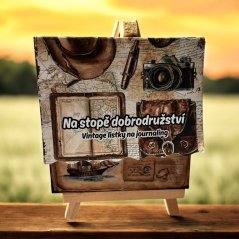 Na stopě dobrodružství | Vintage cestovatelský sešit