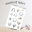 Pampové trávy - elegantní a jemné samolepky do diáře, ideální pro plánování a journaling