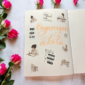 Bujo výzva 16: Efektivní organizace úkolů v bullet journalu