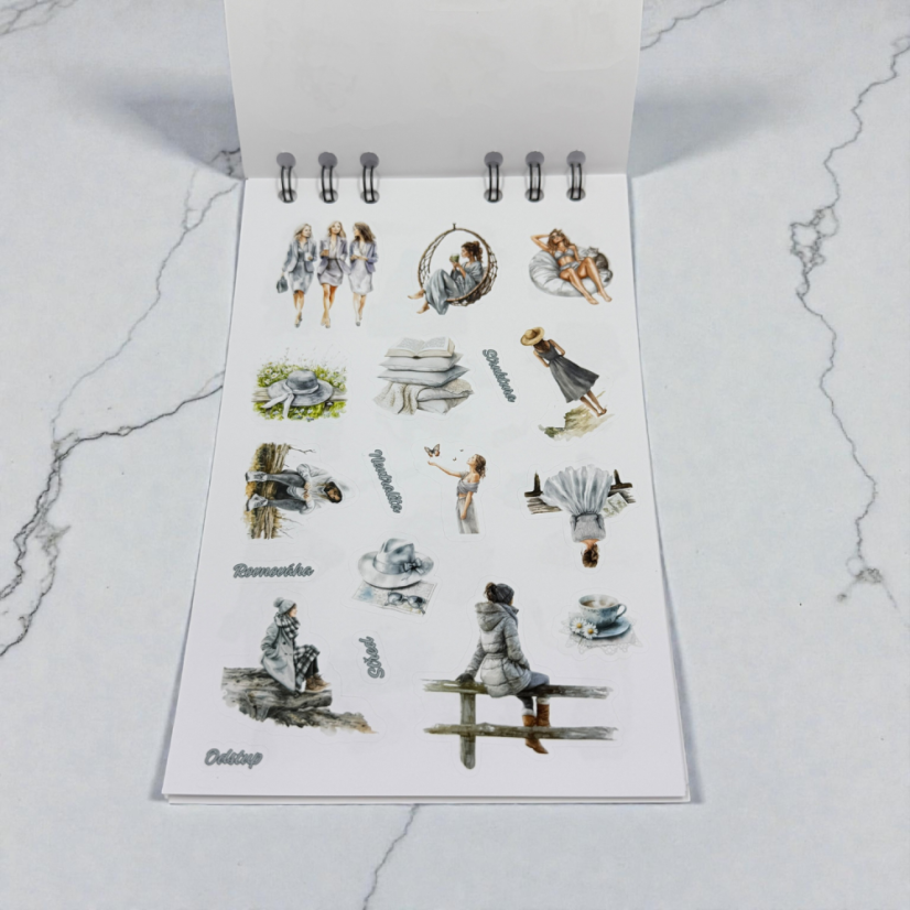 Samolepková knížka: Když mluví barvy