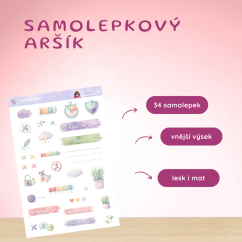 Potřebuji pauzu | Samolepky do diáře | Limitka