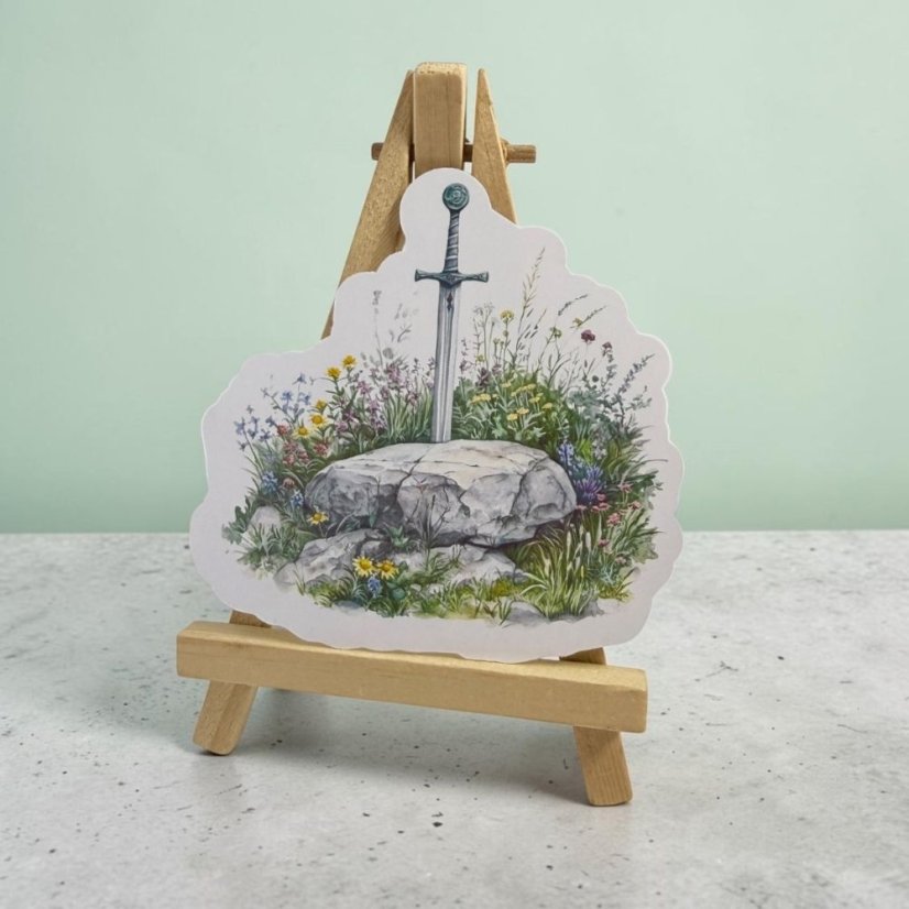 Exkalibr | Samolepka do diáře