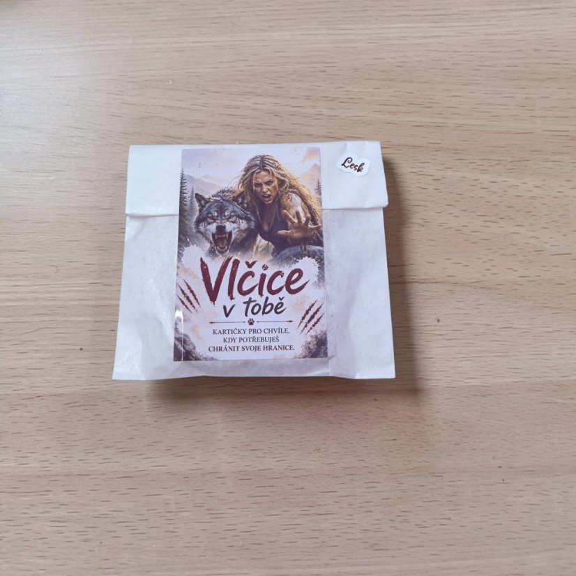 Vlčice v tobě | Velké kusové samolepky afirmačních kartiček