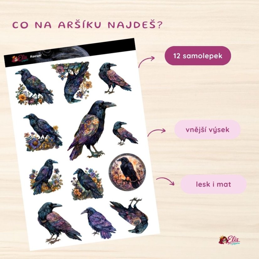 Kouzelný les | Limitovaná sada | Lesk a mat