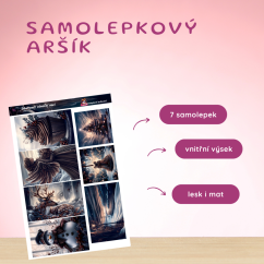 Důvěrnost vánoční noci | Samolepky do diáře - obrázkové boxy