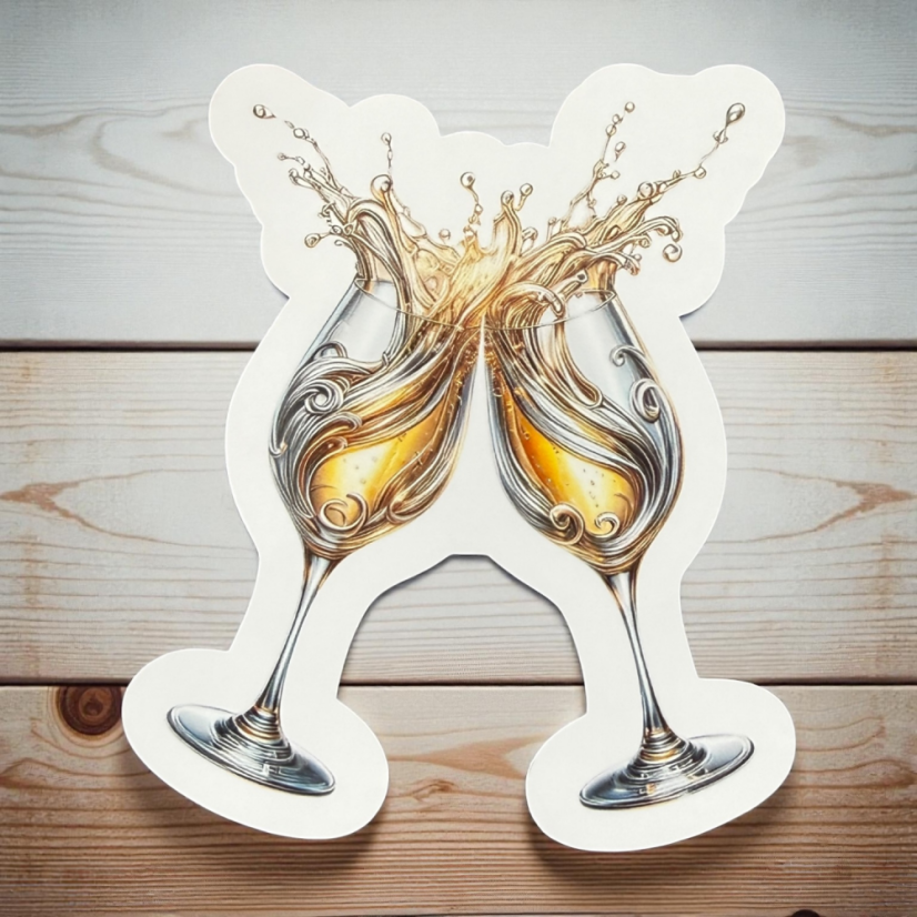 Přípitek | Samolepky do diáře