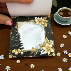 Vánoční trhací bloček