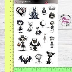 Samolepky s motivy temného Halloweenu ve stylu černobílých a šedých odstínů. Najdeš zde tajemné postavy, strašidelné domy, netopýry a další ikonické halloweenské motivy, které dodají tvému plánování nádech tajemna. Tyto elegantní a strašidelné samolepky jsou ideální pro fanoušky Halloweenu, kteří chtějí přidat do svého diáře trochu napětí a tajemství.