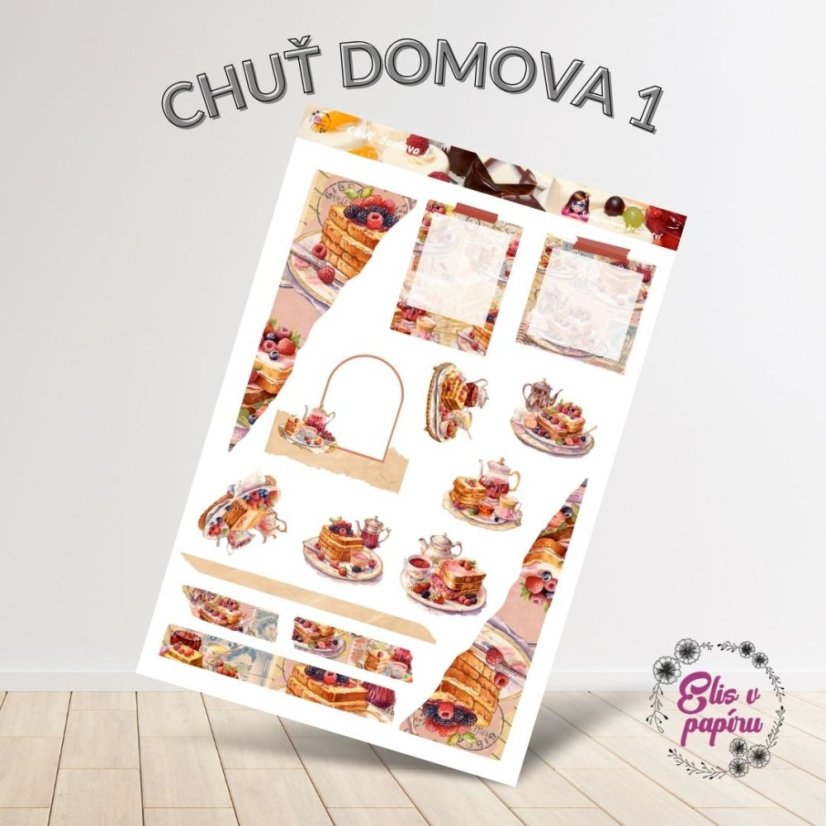 Chuť domova 1 | Samolepky do diáře