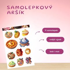 Koláčové pohlazení | Samolepky do diáře