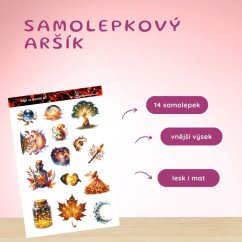 Když se rozsvítí les | Samolepky do diáře