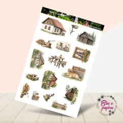 Chaty a chalupy | Samolepky do diáře