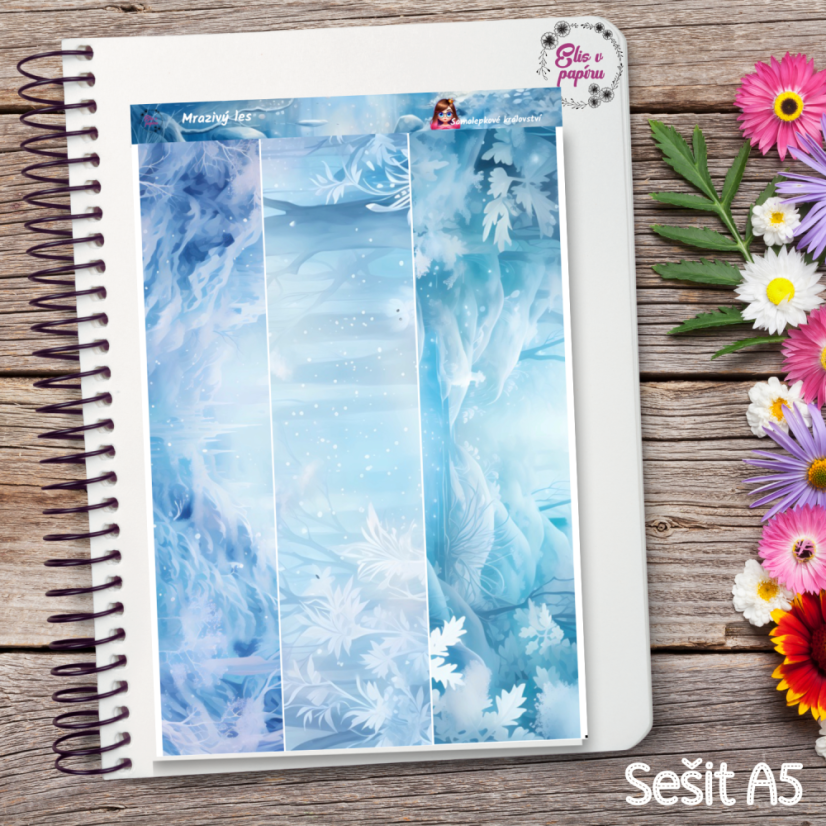 Mrazivý les | Samolepky do diáře