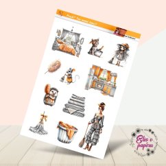 Prach? Ten nemá šanci! | Samolepky do diáře