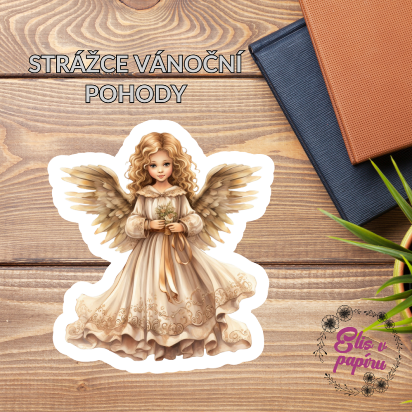 Strážce vánoční pohody | Samolepky do diáře