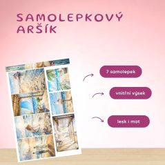 Tiché pobřeží snů | Samolepky do diáře