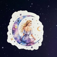 Lunární bohyně | Samolepky do diáře