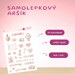 Sebeláska | Samolepky do diáře