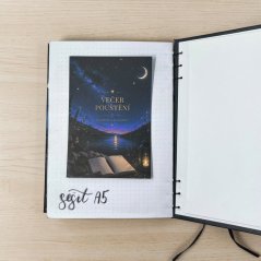 Večerní zastavení | sada 4 journalingových kartiček