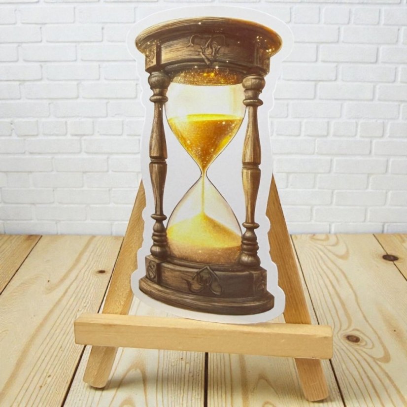 Přesýpací hodiny | Samolepka do diáře